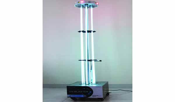 DRDO developed Blaster - Ultraviolet Disinfection Tower